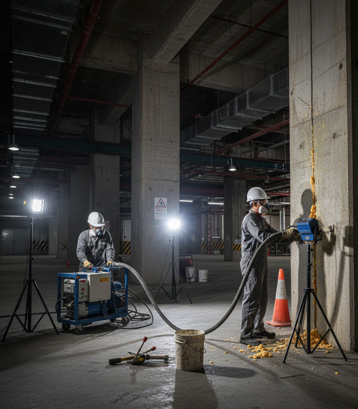 water seepage repair Singapore
